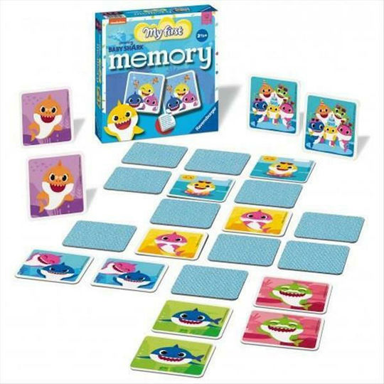 Επιτραπέζιο Παιχνίδι My First Memory Baby Shark για 2-4 Παίκτες 2+ Ετών (EN) Ravensburger
