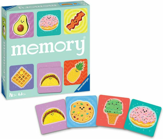 Επιτραπέζιο Παιχνίδι Foodie Favorites Memory για 1+ Παίκτες 3+ Ετών (EN) Ravensburger