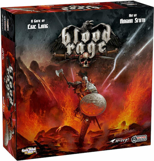 Board Game Blood Rage: Core Game for 2-4 Players 13+ Years Old CMN (EN) Cool Mini Or Not