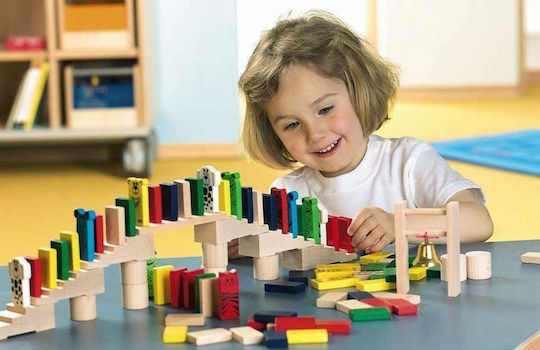 Board Game Ντόμινο for 1+ Players 3+ Years Old (EN) Haba