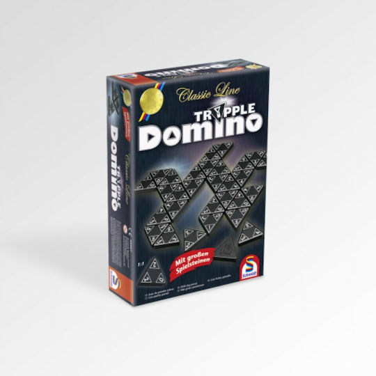 Επιτραπέζιο Παιχνίδι Tripple Domino για 1-4 Παίκτες 6+ Ετών (EN) Schmidt Spiele