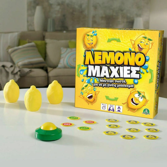 Board Game Λεμονομαχίες for 3-4 Players 6+ Years Old Giochi Preziosi