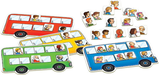 Brettspiel Bus Stop für 2-4 Spieler 4+ Jahre (EN) Orchard