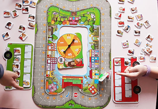 Brettspiel Bus Stop für 2-4 Spieler 4+ Jahre (EN) Orchard