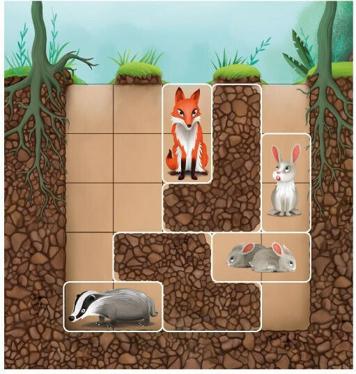Επιτραπέζιο Παιχνίδι Down the Rabbit Hole για 1 Παίκτη 5+ Ετών (EN) Smart Games