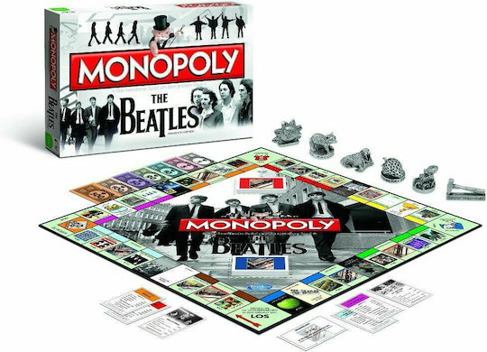 Joc de Societate Monopoly : The Beatles Collector's Edition pentru 2-4 Jucători 8+ Ani (EN) Winning Moves