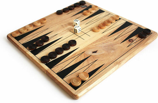 Настолна игра 5 in 1 Wooden Games за 2 играчи 8+ години (EN) Tactic