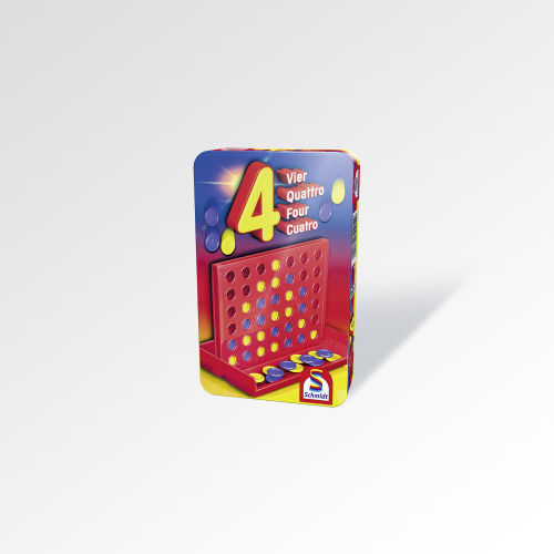Board Game 4 Κλασσικό Παιχνίδι Τέσσερα for 2 Players 6+ Years Old (EN) Schmidt Spiele