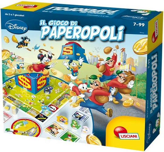 Board Game Περιπέτεια Στη Λιμνούπολη for 2-7 Players 7+ Years Old Lisciani Giochi