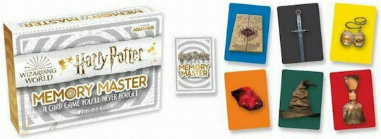 Настолна игра Harry Potter Card Game Memory Master за 4 играчи 6+ години (EN) Aquarius