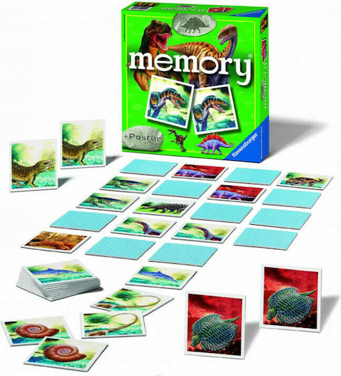 Board Game Memory Δεινόσαυροι for 2-8 Players 4+ Years Old (EN) Ravensburger