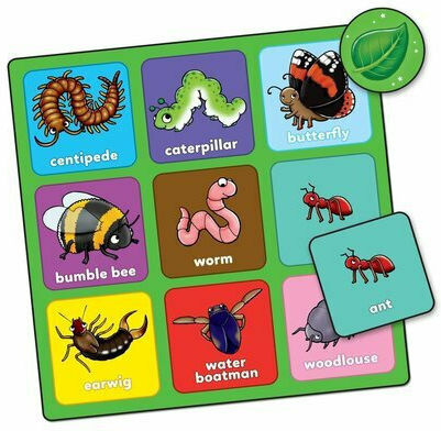 Настолна игра Little Bug Bingo Mini за 2-4 играчи 3+ години (EN) Orchard
