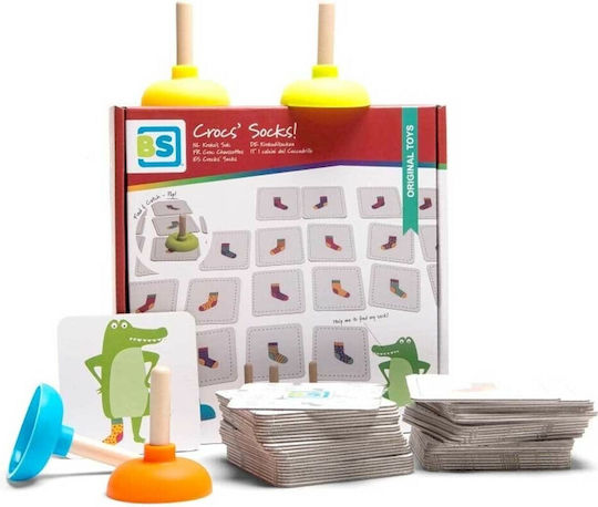 Board Game Crocs’ Socks for 1-4 Players 4+ Years Old (EN) BS Toys