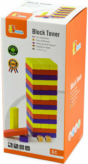 Board Game Πύργος Ισορροπίας for 2+ Players 5+ Years Old (EN) Viga Toys