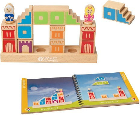 Επιτραπέζιο Παιχνίδι Camelot Jr Ξύλινο Κάστρο Κάμελοτ για 1 Παίκτη 4+ Ετών (EN) Smart Games