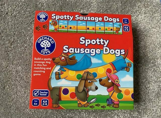 Επιτραπέζιο Παιχνίδι Spotty Sausage Dogs για 2-6 Παίκτες 4+ Ετών (EN) Orchard