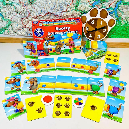 Επιτραπέζιο Παιχνίδι Spotty Sausage Dogs για 2-6 Παίκτες 4+ Ετών (EN) Orchard