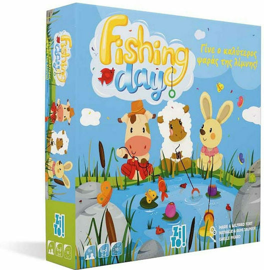 Zito! Jucărie Interactivă De Pescuit Fishing Day Găsește Cel Mai Bun Pescar Din Lac Pentru 2-4 Ani