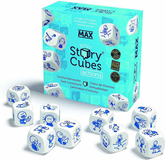 Επιτραπέζιο Παιχνίδι Story Cubes Actions: Max για 1+ Παίκτες 6+ Ετών (EN) Rory΄s