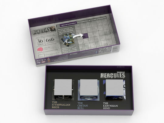 Board Game The Labors of Hercules III: Σύλληψη & Εφευρετικότη for 2-4 Players 6+ Years Old Mathimatiki Vivliothiki