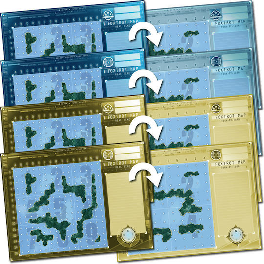 Spiel Erweiterung Captain Sonar: Foxtrot Map für 2-8 Spieler 14+ Jahre (EN) Matagot