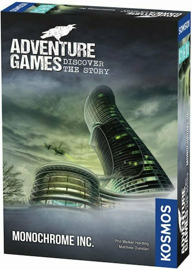Επιτραπέζιο Παιχνίδι Adventure Games Monochrome Inc για 1-4 Παίκτες 12+ Ετών (EN) Kosmos