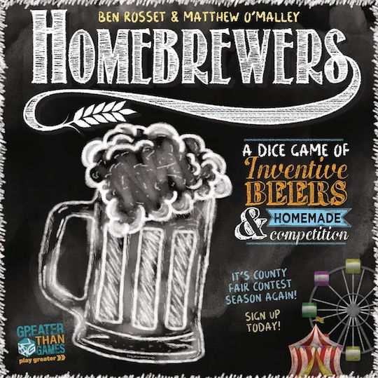 Настолна игра Homebrewers за 2-4 играчи 3+ години (EN) Greater than Games