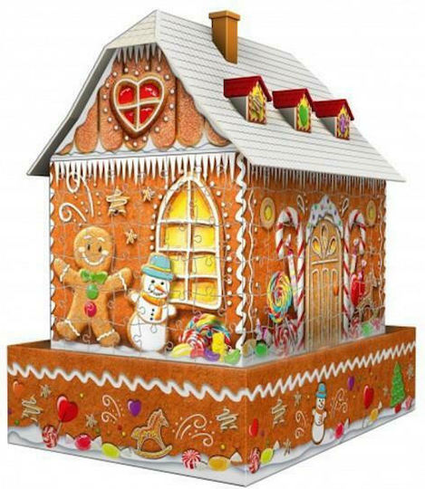 3D Gingerbread House Puzzle 3D 216pcs