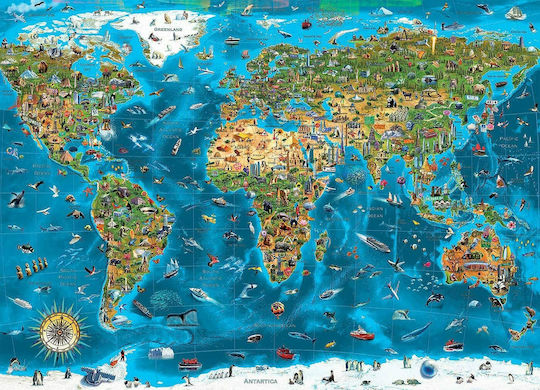 Wonders of the World Puzzle 2D 12000pcs