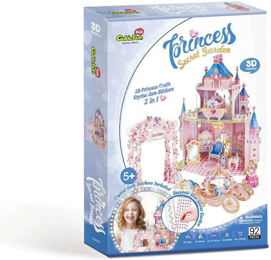 Princess Secret Garden Puzzle 3D 92 Teile