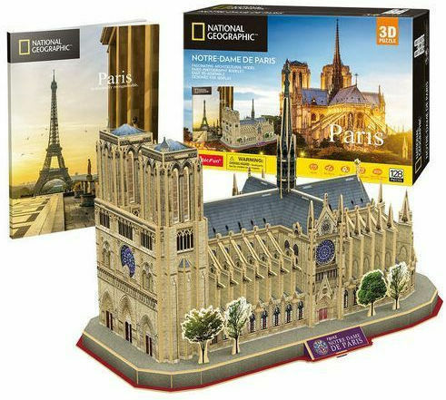 Notre-Dame De Paris Puzzle 3D 128 Teile