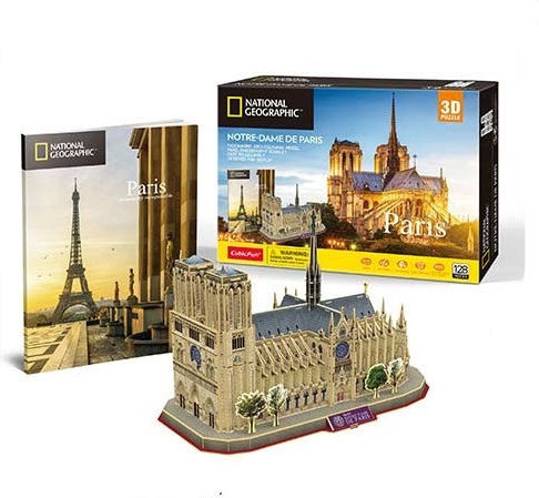 Notre-Dame De Paris Puzzle 3D 128 Teile