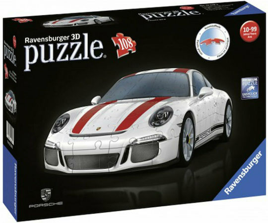 Porche 911R Puzzle 3D 108pcs
