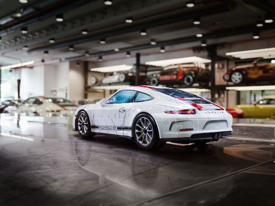 Porche 911R Puzzle 3D 108pcs