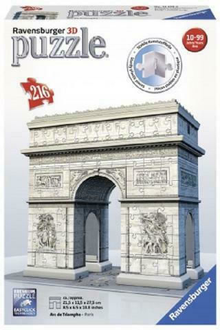 Arc de Triomphe Puzzle 3D 216pcs 12514