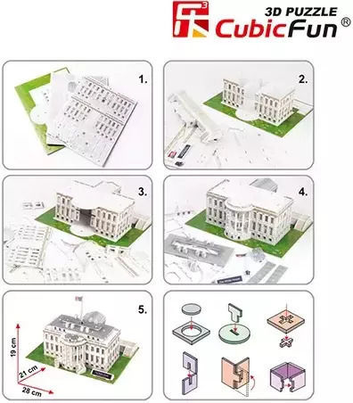Puzzle 3D 65pcs