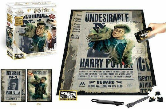 Harry Potter Wanted Scratch Puzzle Puzzle 2D 500 Teile