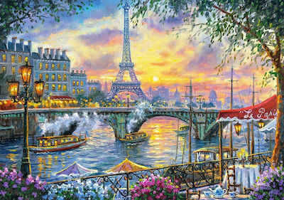 Tea Time in Paris Puzzle 2D 500 Pieces