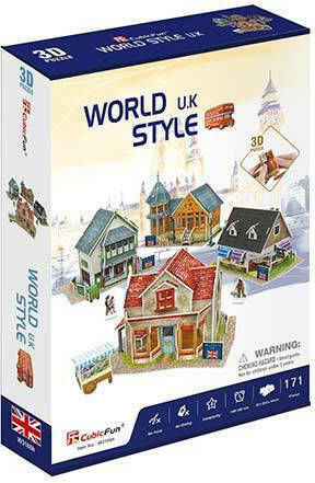 World Style UK Puzzle 3D 171 Pieces