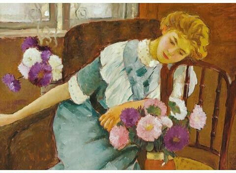 Lorica with Chrysanthemums Puzzle 2D 500pcs