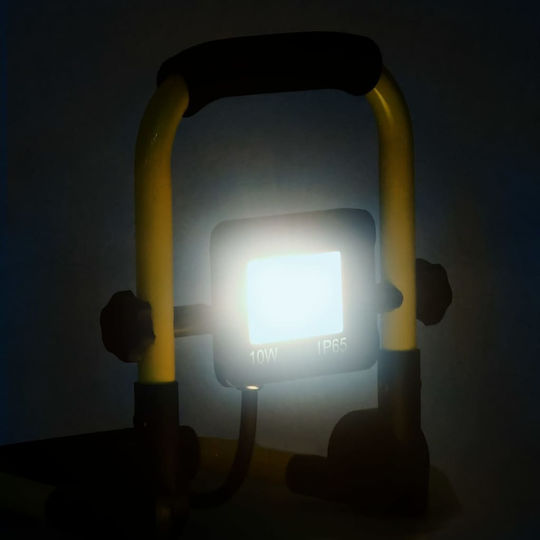 vidaXL Electric Jobsite Light LED IP65 with Brightness up to 700lm