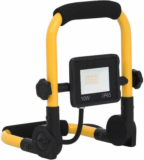 vidaXL Electric Jobsite Light LED IP65 with Brightness up to 700lm