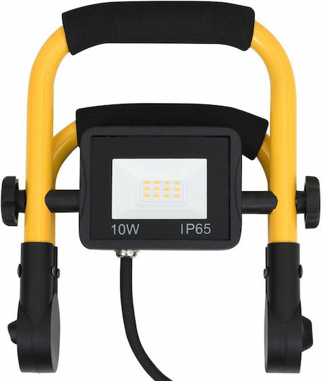 vidaXL Electric Jobsite Light LED IP65 with Brightness up to 700lm