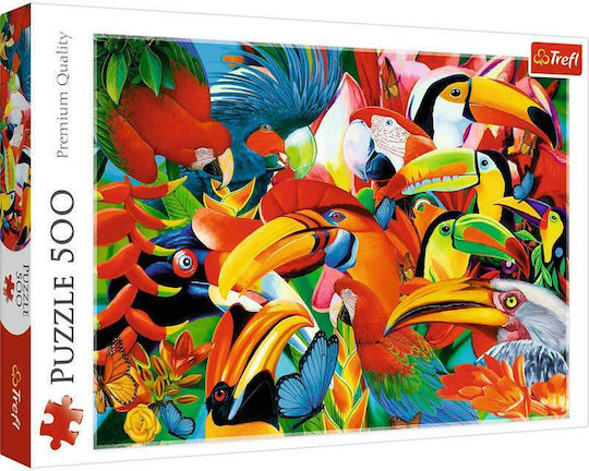 Colorful Birds Puzzle 2D 500pcs