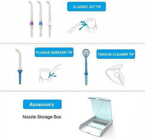 Waterpulse V660 Water Flosser Grey