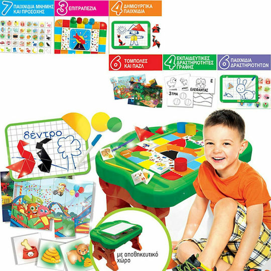 Real Fun Toys Nηπιαγωγείο-Θρανίο Εκπαιδευτικό Παιχνίδι Γνώσεων για 3-6 Ετών
