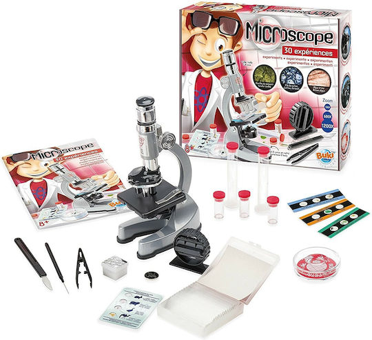 Buki Μικροσκόπιο 30 Πειράματα STEM Microscope for 8+ years old Years Old