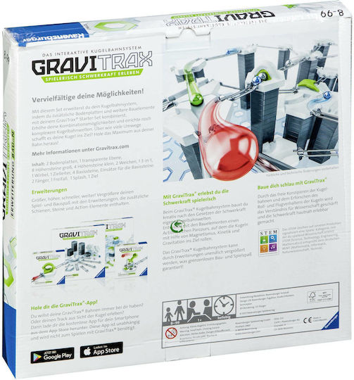 Ravensburger Extension Set Building STEM Εκπαιδευτικό Παιχνίδι Μηχανικής Gravitrax για 8+ Ετών