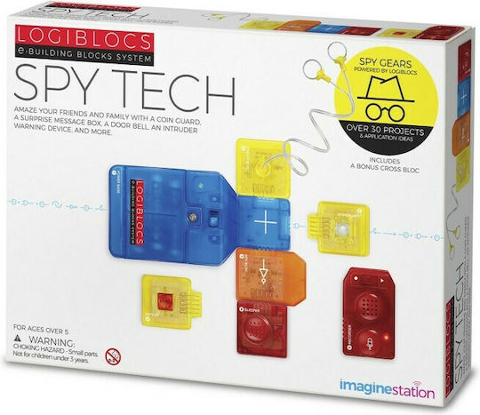 Logiblocs Spy Tech Kit STEM Lernspiel Technik für 5+ Jahre Jahre