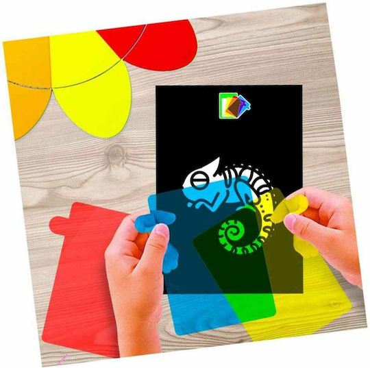 AS Ένας Κόσμος Χρωμάτων Montessori STEM Lernspiel Wissen für 3-6 Jahre